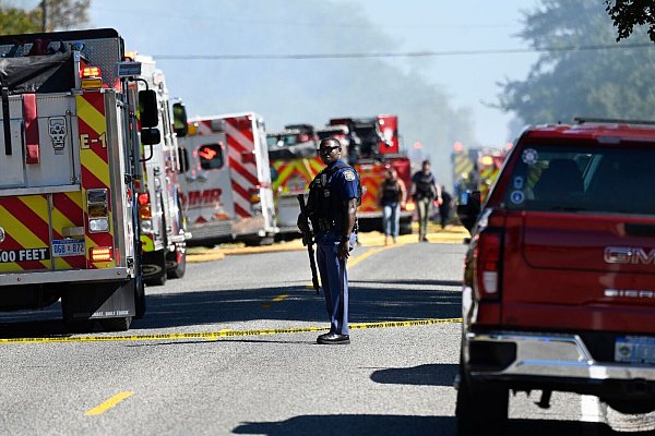In einer Kirche in den USA gab es Schüsse und einen Brand - mehrere Menschen sind gestorben. - © Jose Juarez/FR171038 AP/AP/dpa