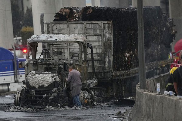 Acht Menschen kamen bei der Explosion ums Leben, 90 wurden verletzt. - © Fernando Llano/AP/dpa