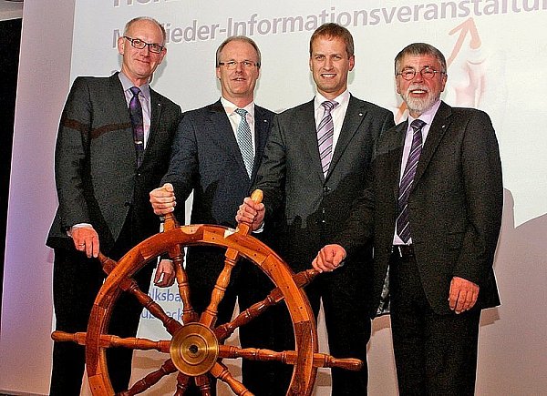 Hartmut Jacob, Andreas Schwarze, Ralf Rehker und Bernhard Plohr (v.l.).