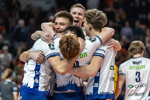 Die Niedersachsen stehen erstmals im Finale. - © Andreas Gora/dpa