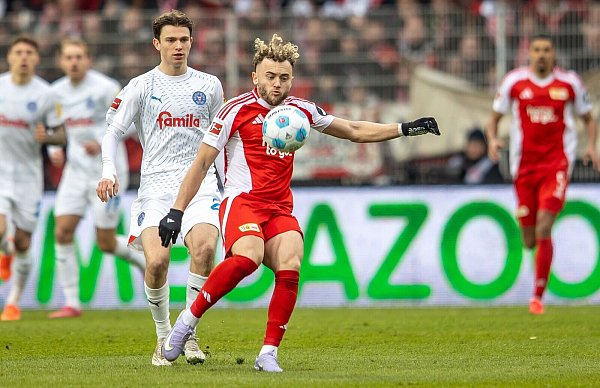 Union Berlin zeigt nach dem Debakel in Dortmund eine Leistungssteigerung. - © Andreas Gora/dpa