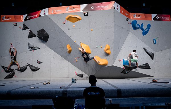 Klettern ist eine von 20 Sportarten bei den Finals in Dresden. - © Fabian Strauch/dpa