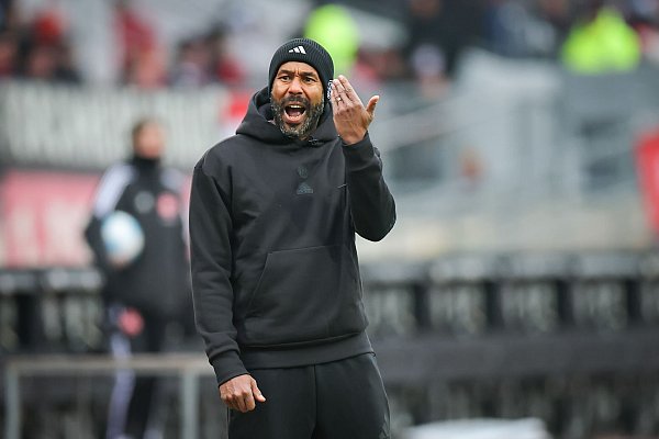 Viel Grund zum Ärgern am Spielfeldrand hatte Fortuna-Coach Daniel Thioune. - © Daniel Karmann/dpa