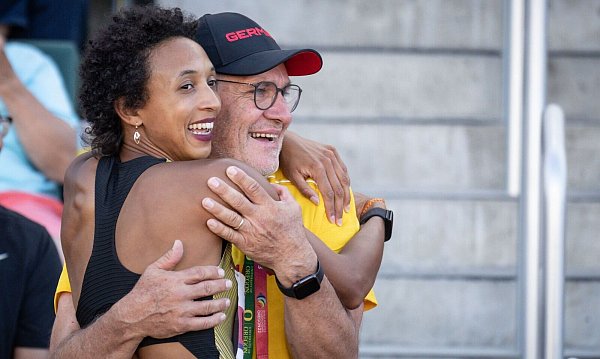 Mihambo-Trainer Ulli-Knapp sieht vor allem Neulinge gefährdet. - © Michael Kappeler/dpa