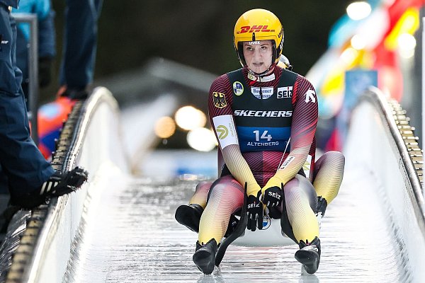 Für Rodlerin Dajana Eitberger hat die Saison mit einem Sturz begonnen. - © Jan Woitas/dpa