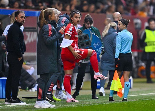 Zurück in der Champions League: Lena Oberdorf. - © Sven Hoppe/dpa