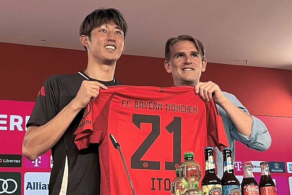 Hiroki Ito ist ein Wunschtransfer der Münchner. - © Christian Kunz/dpa