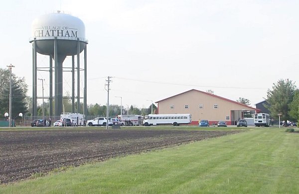Der Vorfall ereignete sich in der Kleinstadt Chatham im US-Bundesstaat Illinois. - © Uncredited/WCIA/AP/dpa