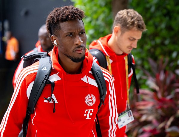 Kingsley Coman wollte eigentlich beim FC Bayern bleiben, nun steht er im besten Fußballer-Alter vor dem Wechsel nach Saudi-Arabien. - © Sven Hoppe/dpa