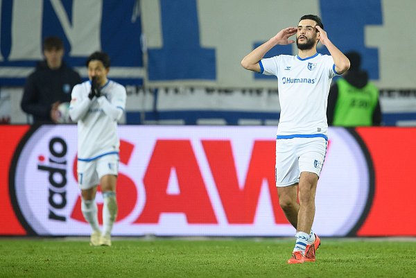 Magdeburg ging im Heimspiel gegen Nürnberg als Verlierer vom Platz. - © Swen Pförtner/dpa