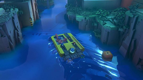 Zwei Steine, ein Abenteuer: «Lego Voyagers» lässt sich nur kooperativ zu zweit erleben. - © Light Brick Studio/Annapurna Interactive/dpa-tmn