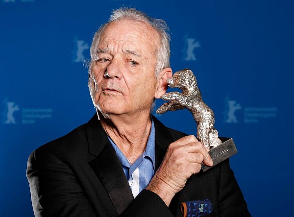 Bill Murray reiste 2018 zur Berlinale an. (Archivbild) - © Axel Schmidt/Reuters Pool/dpa