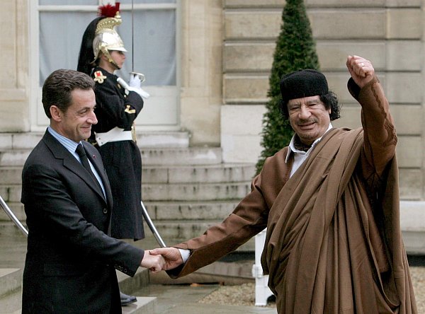 Die Staatsanwaltschaft hatte von einem Korruptionspakt zwischen Sarkozy und Gaddafi gesprochen. (Archivbild) - © epa Maya Vidon/EPA/dpa