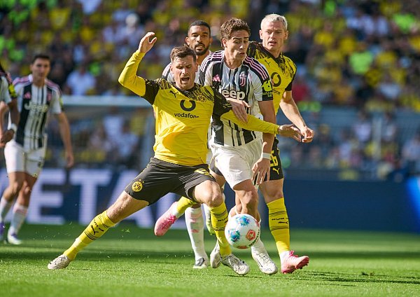 Juventus Turin ging mit der ersten Aktion der Partie in Führung. - © Bernd Thissen/dpa