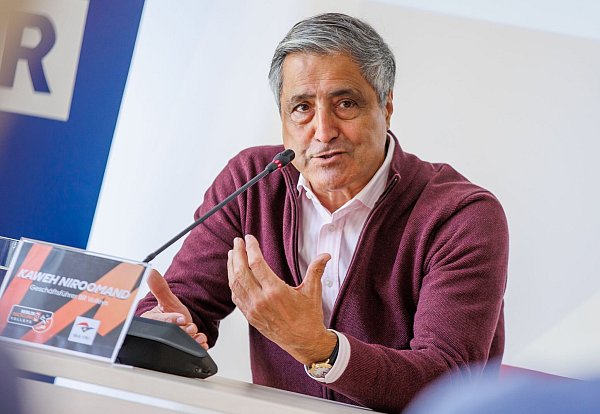 Verzichtet auf weitere Spitzen: Kaweh Niroomand. (Archivbild) - © Andreas Gora/dpa