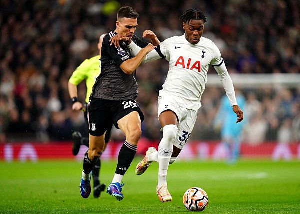 Auf Sporttrikots findet man den Hahn etwa beim britischen Fußballverein Tottenham Hotspurs. (Archivbild) - © John Walton/PA Wire/dpa