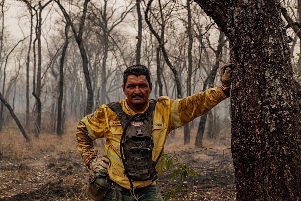 «Wir müssen unsere Umwelt verteidigen, wer soll es sonst machen?», sagt Fernandes. - © Diego Cardoso/dpa