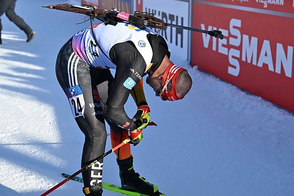Danilo Riethmüller ist enttäuscht von seinem Rennen. - © Martin Schutt/dpa