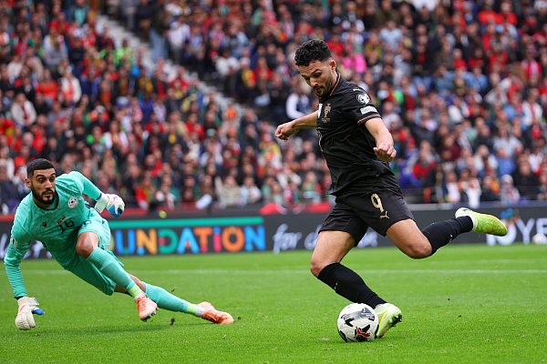 Auch Goncalo Ramos reihte sich in Portugals Torschützenliste ein. - © Luis Vieira/AP/dpa