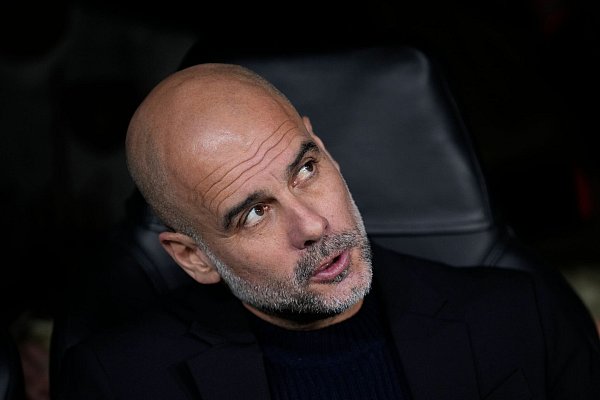 Muss die Königsklasse abhaken: Pep Guardiola. - © Bernat Armangue/AP/dpa