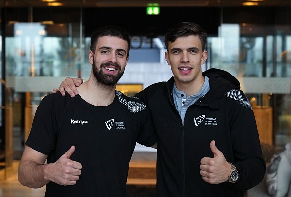Sind die Schlüsselspieler bei Portugal: Die Brüder Martim und Francisco Costa. - © Soeren Stache/dpa