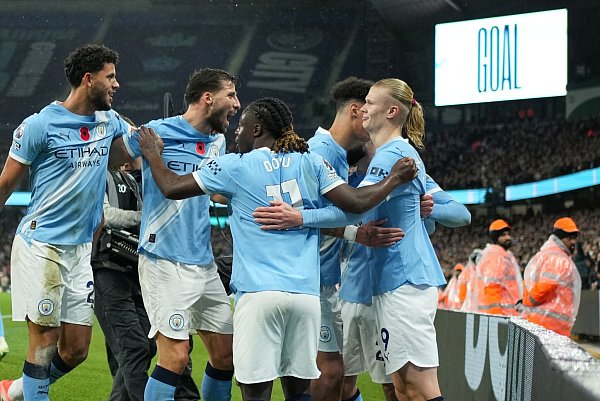 Manchester City war gegen den FC Liverpool das überlegene Team. - © Jon Super/AP/dpa