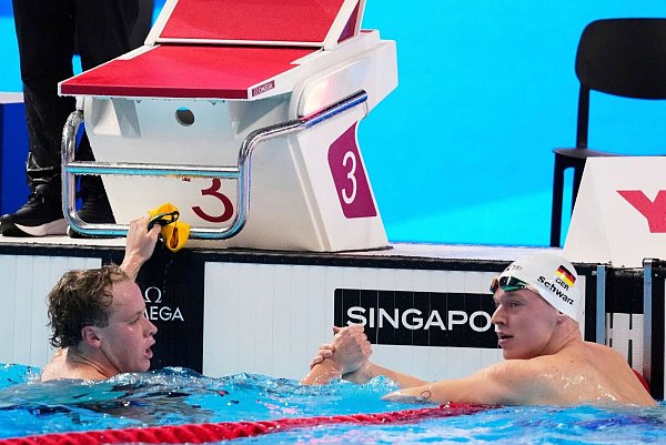 Sven Schwarz hat es souverän ins WM-Finale geschafft. - © Vincent Thian/AP/dpa