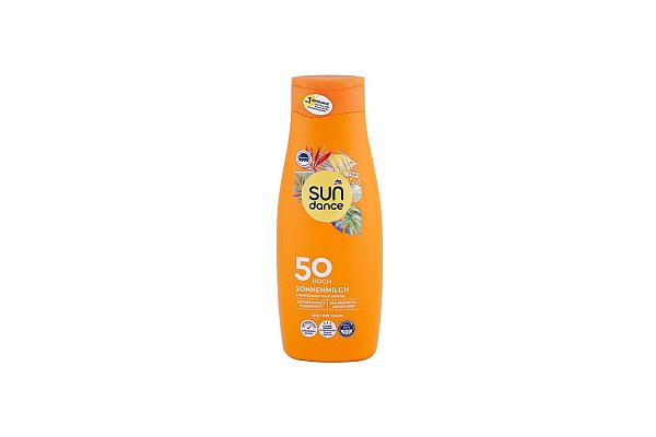 Zuverlässiger Schutz bestätigt: Die Sonnencreme.«Sundance Sonnenmilch, 50» von Dm schneidet mit „sehr gut“ ab. - © ÖKO-TEST Verlag GmbH & Co. KG/dpa-tmn