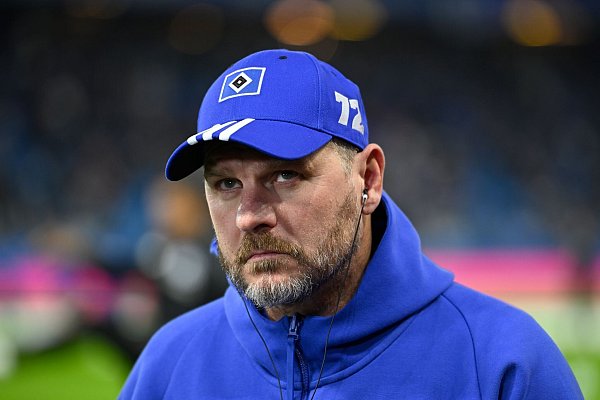 Der HSV hat sich von Trainer Steffen Baumgart getrennt. - © Gregor Fischer/dpa