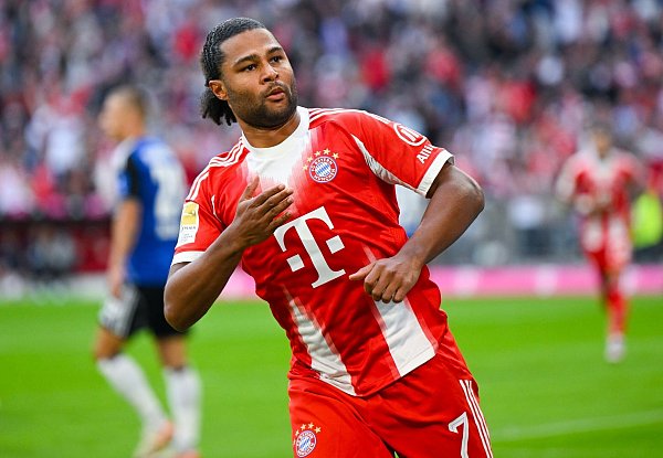 «Elementan wichtig momentan»: Serge Gnabry. - © Sven Hoppe/dpa