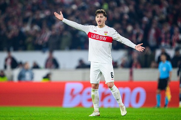 Mittelfeldspieler Angelo Stiller trieb die Stuttgarter an. - © Tom Weller/dpa