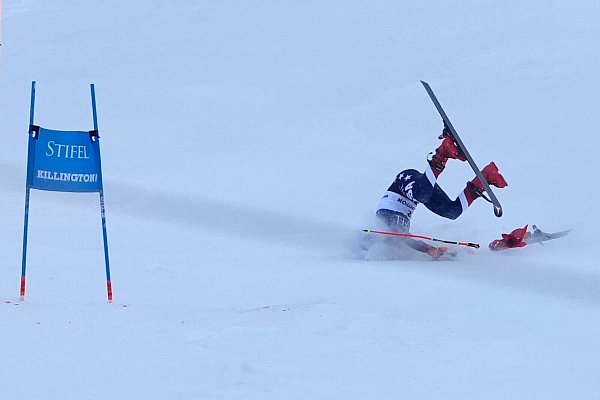 Shiffrins Sturz in Killington bringt weitere Folgen mit sich. - © Robert F. Bukaty/AP/dpa