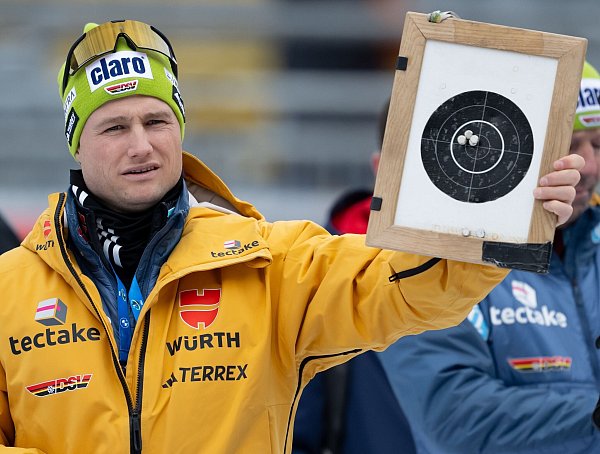 Sverre Olsbu Röiseland in Ruhpolding. - © Sven Hoppe/dpa