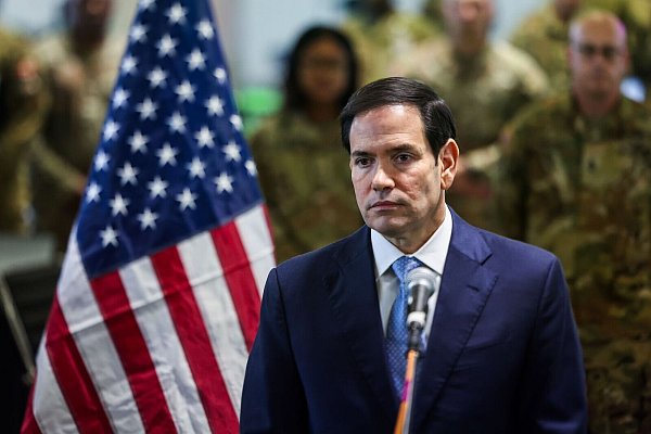 Die USA wollen nach Worten von Außenminister Rubio sicherstellen, dass die Waffenruhe hält. - © Fadel Senna/Pool AFP via AP/dpa
