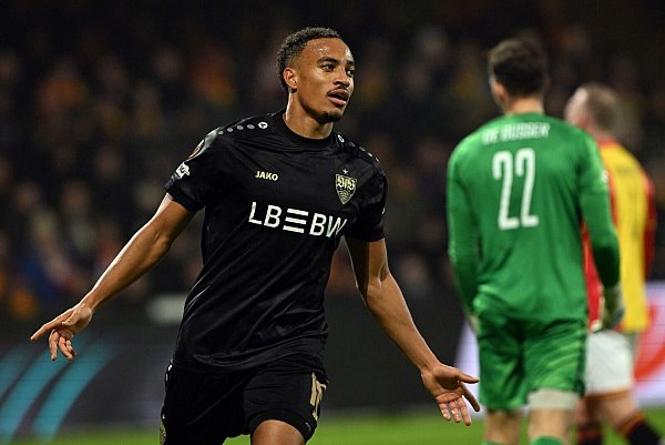 Jamie Leweling machte ein starkes Spiel. - © Federico Gambarini/dpa