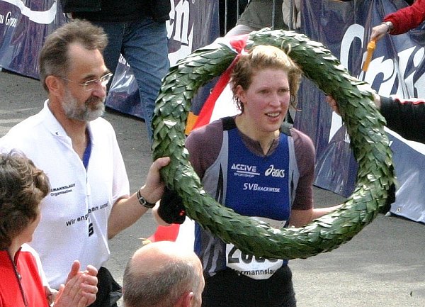 Kirsten Heckmann gewann im Jahre 2006. - © FOTO: KREFT