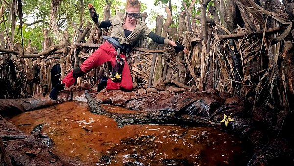 Georgina nahm es mit Krokodilen auf - © --/RTL+/dpa