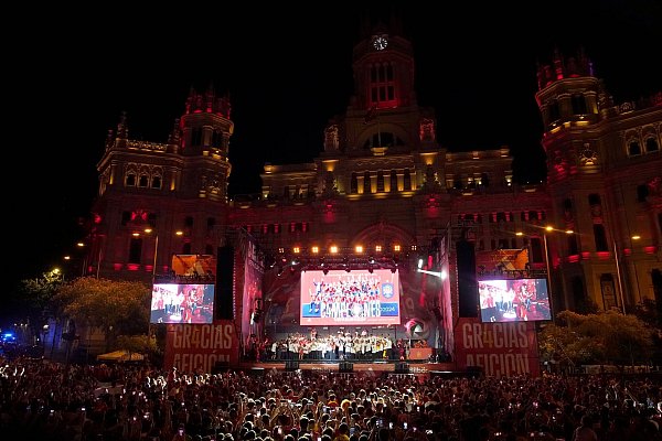 Rodri piesackt die Verlierer: "Gibraltar ist spanisch" - © Andrea Comas/AP