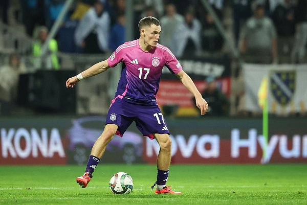 Der Zauberer ist zurück im Nationalteam: Florian Wirtz. - © Christian Charisius/dpa
