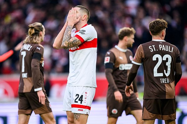 Viel lief für den VfB im letzten Heimspiel nicht zusammen. - © Tom Weller/dpa