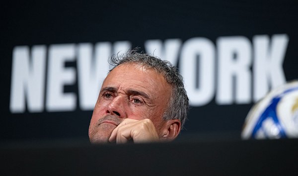 Luis Enrique ist ein Mann der klaren Worte. - © Sven Hoppe/dpa