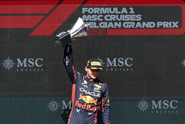 Max Verstappen gewann schon dreimal in Belgien: Zuletzt 2023. - © Geert Vanden Wijngaert/AP