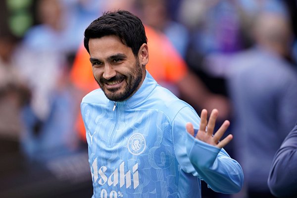 Ilkay Gündogan, Ex-Kapitän der deutschen Fußball-Nationalmannschaft, unterstützt zahlreiche soziale Projekte. - © Dave Thompson/AP/dpa