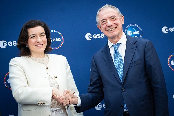 Die nächste Esa-Ministerratskonferenz wird in Italien stattfinden. - © Sina Schuldt/dpa