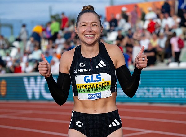 Gina Lückenkemper hat mit der Sprint-Staffel schon Bronze bei Olympia und einer WM geholt. - © Sven Hoppe/dpa