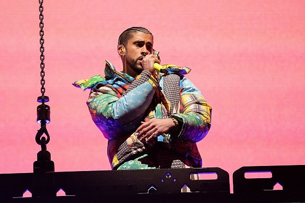 Bad Bunny beim Coachella 2023. - © Amy Harris/Invision/AP/dpa