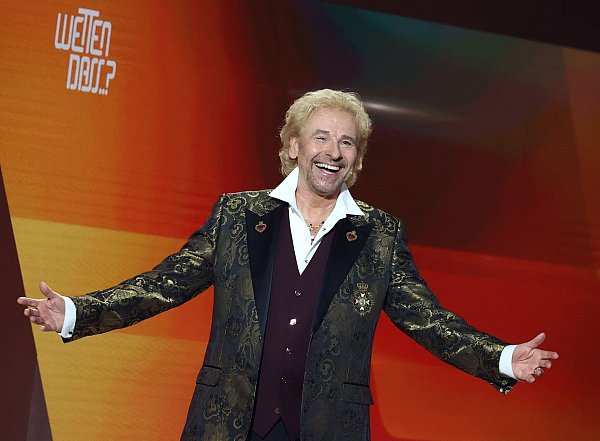 2021 feierte er ein umjubeltes Revival des ZDF-Klassikers «Wetten, dass..?». (Archivbild) - © Daniel Karmann/dpa