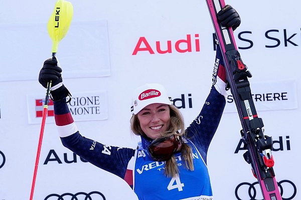Mikaela Shiffrin könnte ein Star der Spiele werden. - © Piermarco Tacca/AP/dpa