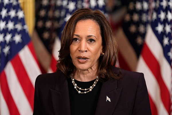 Die US-Vizepräsidentin dürfte bereits genügend Delegiertenstimmen für die Nominierung als Kandidatin der Demokraten zusammen haben. - © Julia Nikhinson/AP/dpa