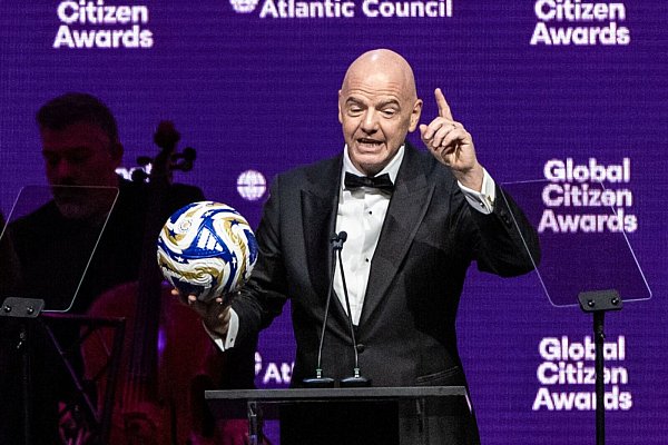 Schon über 1 Million Tickets weg: FIFA-Präsident Gianni Infantino spricht von «Meilenstein». (Archivbild) - © Stefan Jeremiah/FR171756 AP/dpa